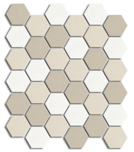 Mix Color Hexagon Form Hochwertiges Marmordesign Porzellanmosaik